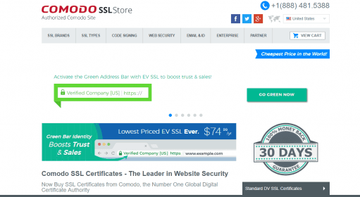Comodo SSL Store / Купить SSL