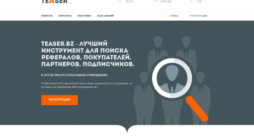 Teaser / Заработок на расширениях