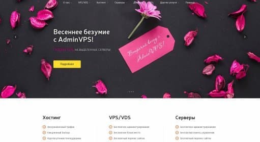 AdminVPS / Хостинги